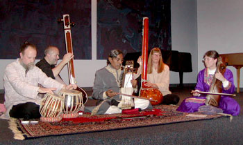Kirana West musicians at play